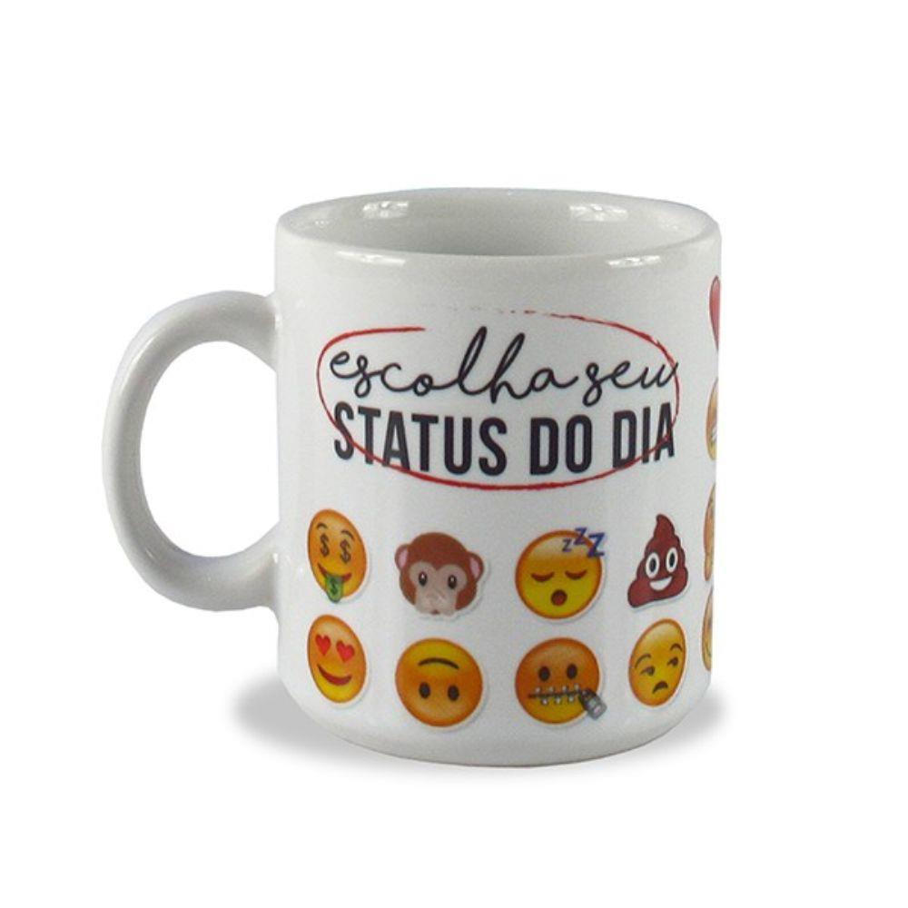 CANECA BRANCA EMOJIS - KATHAVENTO